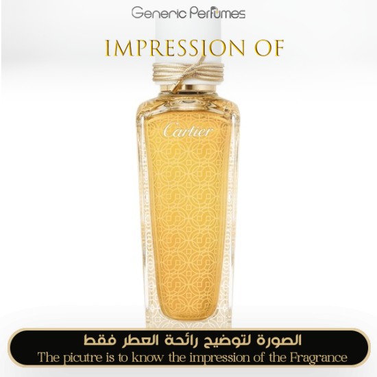 Inspired Cartier - Oud Vanille for Unisex A+