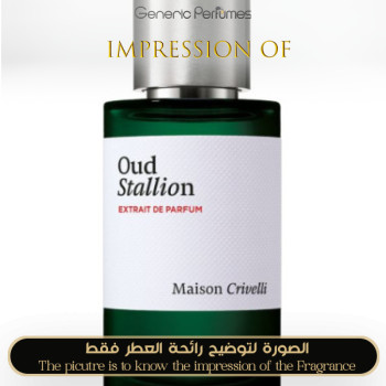 Inspired Maison Crivelli - Oud Stallion for Unisex - A+