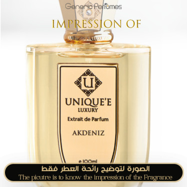 Inspired Unique e Luxury - Akdeniz for Unisex A+ Inspired Unique e Luxury - Akdeniz for Unisex A+
