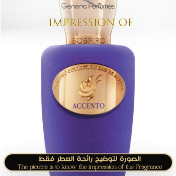 Inspired Sospiro Perfumes - Accento for Women