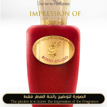 Inspired Sospiro Perfumes - Rosso Afgano for Unisex Inspired Sospiro Perfumes - Rosso Afgano for Unisex