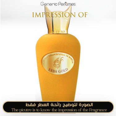 Inspired Sospiro Perfumes - Erba Gold for Unisex Inspired Sospiro Perfumes - Erba Gold for Unisex
