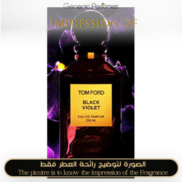 Inspired Tom Ford - Black Violet for Unisex Inspired Tom Ford - Black Violet for Unisex