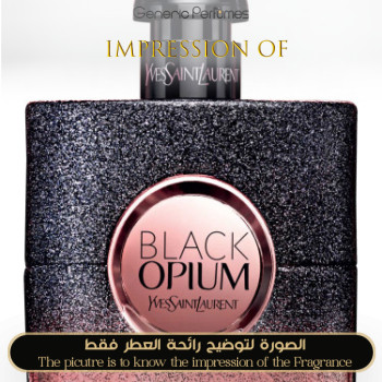 Inspired Yves Saint Laurent - Black Opium Floral Shock for Women