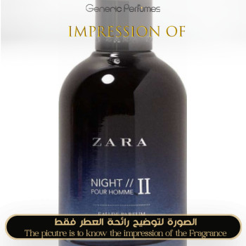 Inspired ZARA - Night Pour Homme II for Man