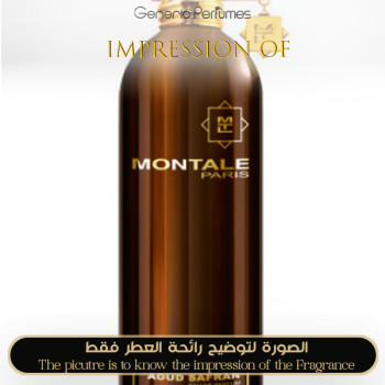 Inspired Montale - Aoud Safran for Unisex