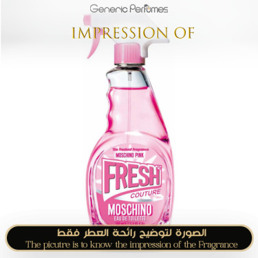 Inspired Moschino - Pink Fresh Couture for Women