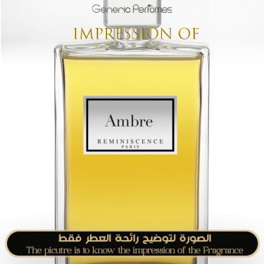 Inspired Reminiscence perfumes - Ambre for Women Inspired Reminiscence perfumes - Ambre for Women