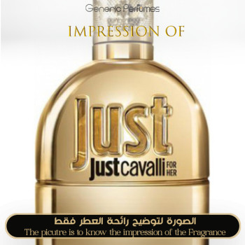 Inspired Roberto Cavalli - Just Gold for Women