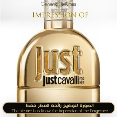Inspired Roberto Cavalli - Just Gold for Women Inspired Roberto Cavalli - Just Gold for Women