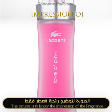 Inspired Lacoste - Love Of Pink for Women Inspired Lacoste - Love Of Pink for Women
