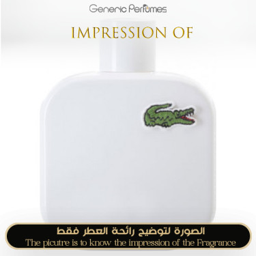 Inspired Lacoste - Eau L.12.12. White for Man