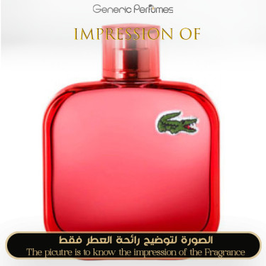 Inspired Lacoste - Eau L.12.12. Red for Man