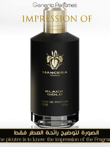 Black Gold Mancera Perfume Oil For Men (Generic Perfumes) by www