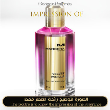 Inspired Mancera - Velvet Vanilla for Unisex