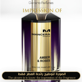 Inspired Mancera - Amber & Roses for Unisex