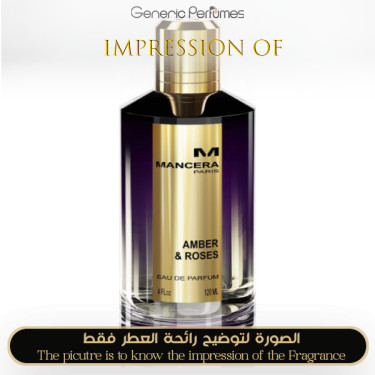 Inspired Mancera - Amber & Roses for Unisex Inspired Mancera - Amber & Roses for Unisex
