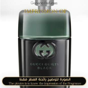 Inspired Gucci - Guilty Black Pour Homme for Man