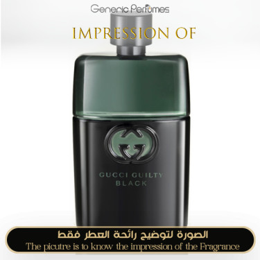 Inspired Gucci - Guilty Black Pour Homme for Man Inspired Gucci - Guilty Black Pour Homme for Man