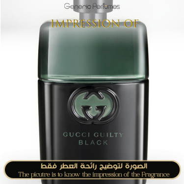 Inspired Gucci - Guilty Black Pour Homme for Man Inspired Gucci - Guilty Black Pour Homme for Man