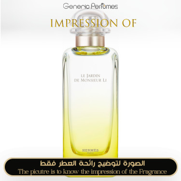 Inspired Hermès - Le Jardin Monsieur Li for Unisex Inspired Hermès - Le Jardin Monsieur Li for Unisex