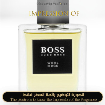 Inspired Hugo Boss - Wool Musk Boss for Man