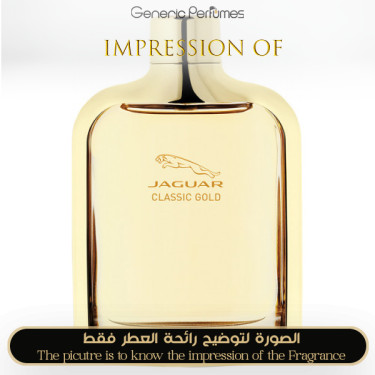 Inspired Jaguar - Jaguar Classic Gold for Man