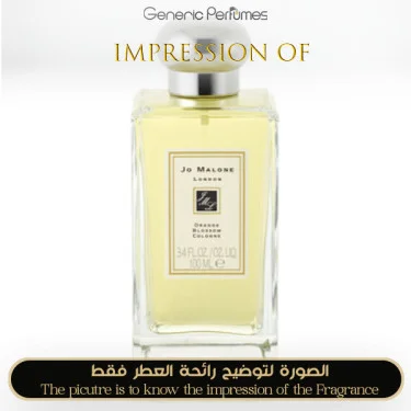 Orange Blossom Cologne Jo Malone Perfume Oil For Women (Generic
