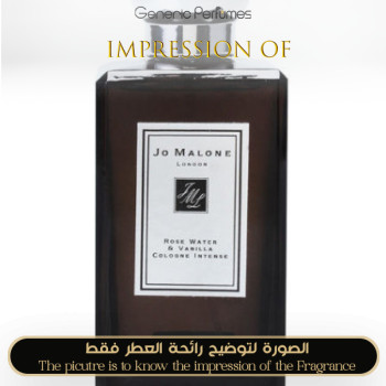 Inspired Jo Malone London - Rose Water & Vanilla for Women