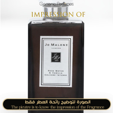 Inspired Jo Malone London - Rose Water & Vanilla for Women Inspired Jo Malone London - Rose Water & Vanilla for Women