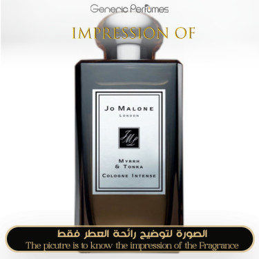 Inspired Jo Malone London - Myrrh & Tonka for Unisex