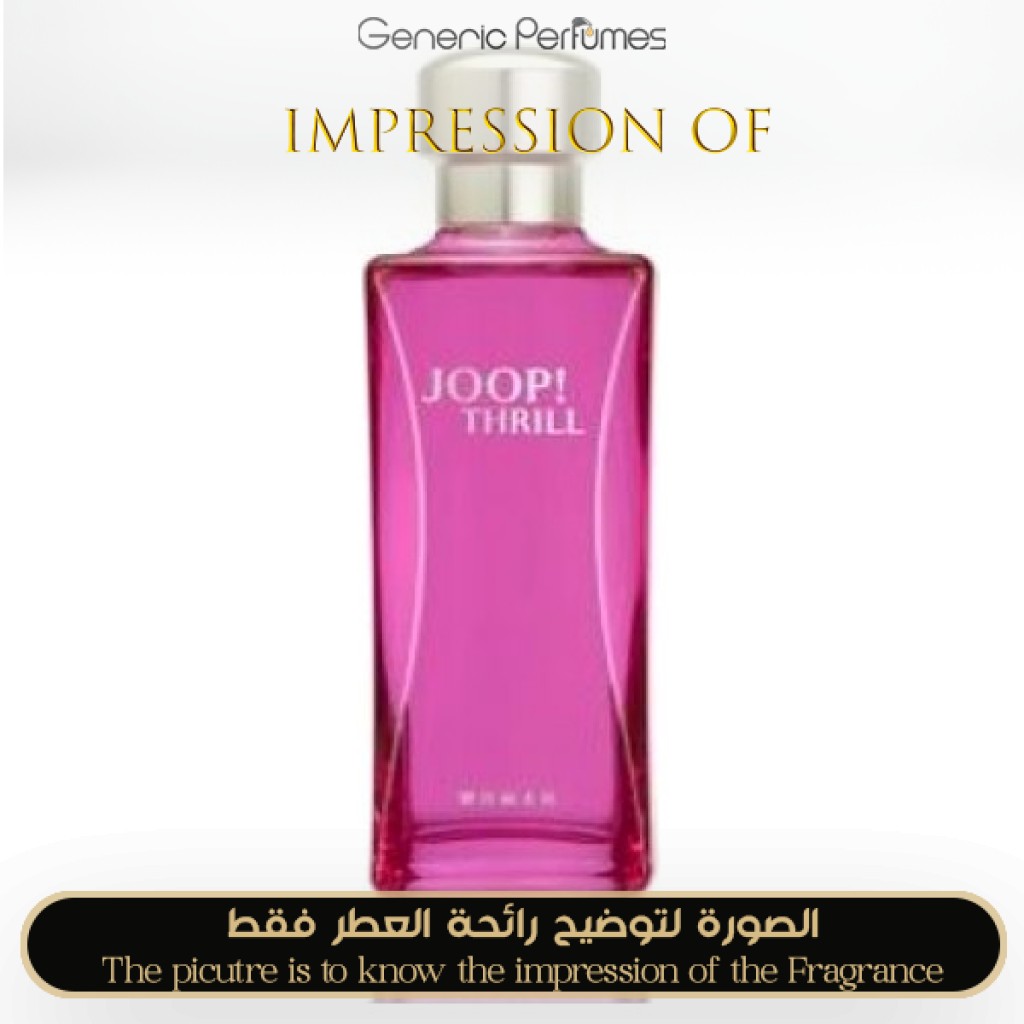 Generic Perfumes Premium Perfume Oils Inspired by Designer Niche ScentsJoop Thrill Woman Joop Perfume Oil for women Generic Perfumes by www.genericperfumes Buy Perfume Oils Online Designer Inspired...