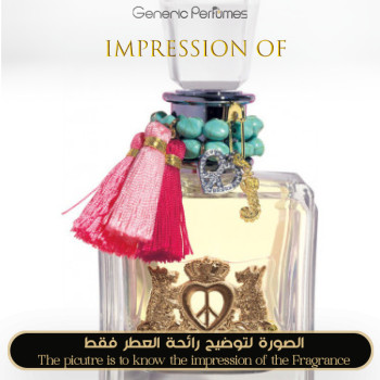 Inspired Juicy Couture - Peace, Love And Juicy for Women