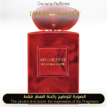 Inspired Giorgio Armani - Prive Rouge Malachite for Unisex Inspired Giorgio Armani - Prive Rouge Malachite for Unisex
