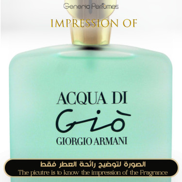 Inspired Giorgio Armani - Acqua di Gio for Women Inspired Giorgio Armani - Acqua di Gio for Women