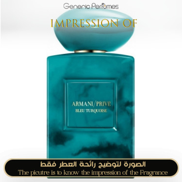Inspired Giorgio Armani - Prive Bleu Turquoise for Unisex Inspired Giorgio Armani - Prive Bleu Turquoise for Unisex