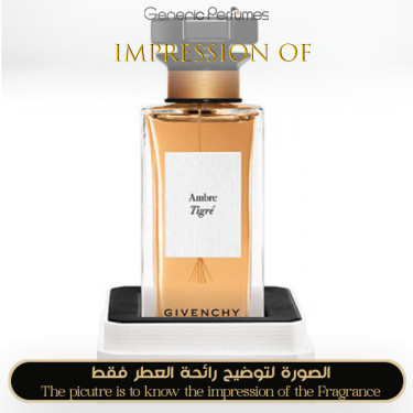 Inspired Givenchy - Amber Tiger for Unisex Inspired Givenchy - Amber Tiger for Unisex