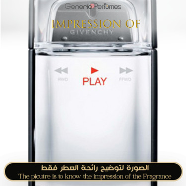 Inspired Givenchy - Play Eau De Toilette for Man Inspired Givenchy - Play Eau De Toilette for Man