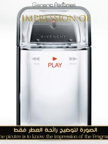 Givenchy Play Eau De Toilette Givenchy Perfume Oil For Men
