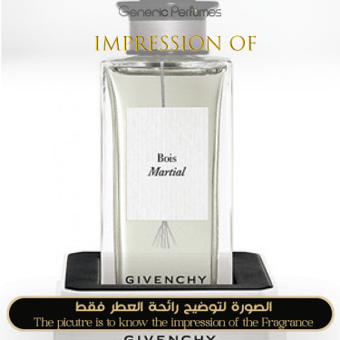 Inspired Givenchy - Bois Martial for Unisex
