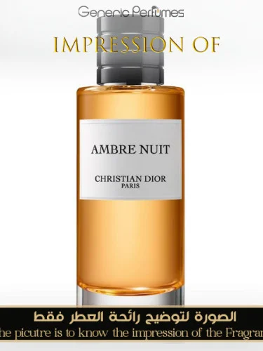 Christian Dior - Ambre Nuit for Unisex Christian Dior Niche