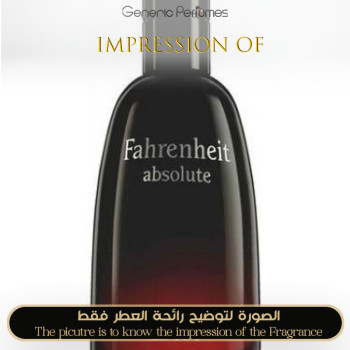 Inspired Christian Dior - Fahrenheit Absolute for Man