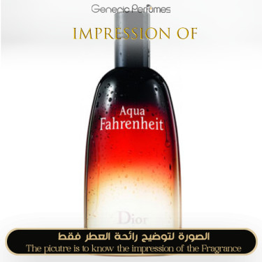 Inspired Christian Dior - Aqua Fahrenheit for Man Inspired Christian Dior - Aqua Fahrenheit for Man