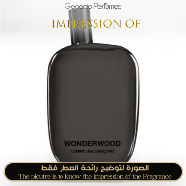 Inspired Comme des Garcons - Wonderwood for Man Inspired Comme des Garcons - Wonderwood for Man