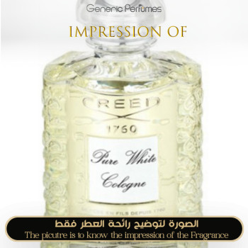 Inspired Creed - Pour White Cologne for Unisex