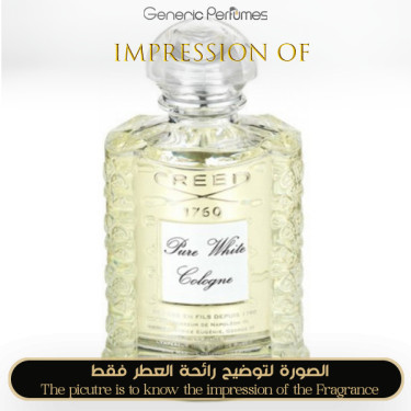 Inspired Creed - Pour White Cologne for Unisex Inspired Creed - Pour White Cologne for Unisex