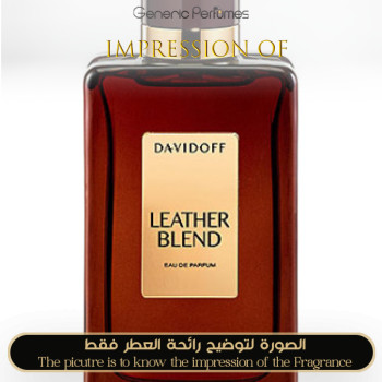 Inspired Davidoff - Leather Blend for Unisex