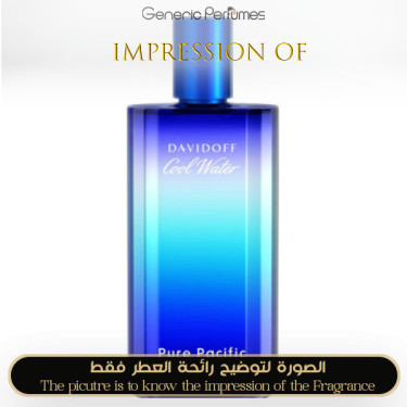 Inspired Davidoff - Cool Water Pure Pacific for Man Inspired Davidoff - Cool Water Pure Pacific for Man