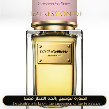 Inspired Dolce & Gabbana - Velvet Rose for Women