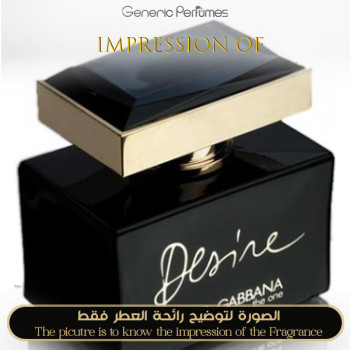Inspired Dolce & Gabbana - The One Desire for Women